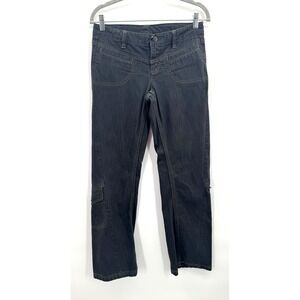 Athleta Jeans Schoeller 2P Cargo Dry Dipper Pant Low Rise Gorp Outdoors Hiking